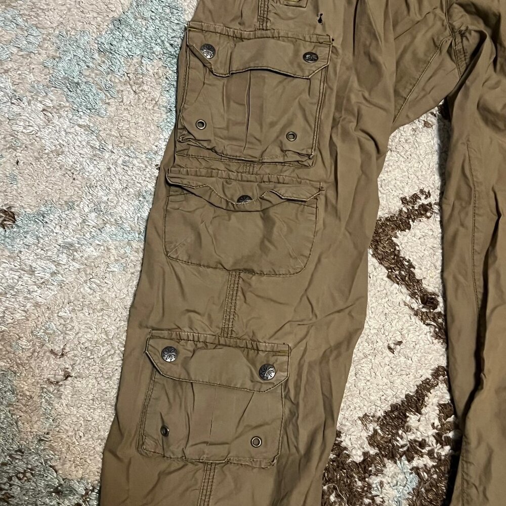 Athleta Multipocket Utility Cargo Pants Size 6t (… - image 4